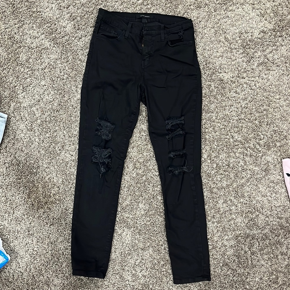 Black Ripped Jeans